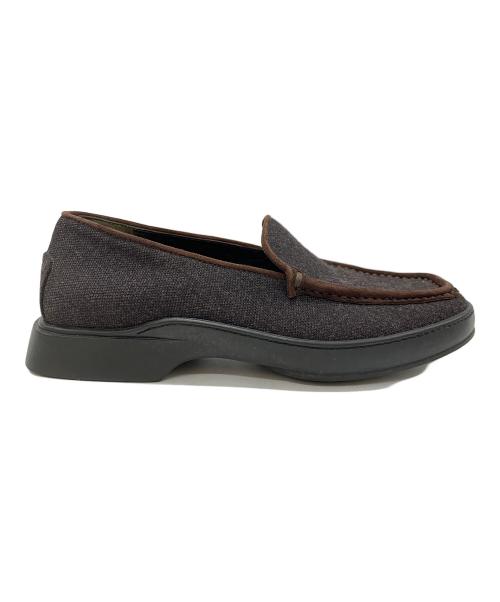 TOD'S（トッズ）TOD'S (トッズ) ゴンミーニ ローファー ブラウン サイズ:5の古着・服飾アイテム