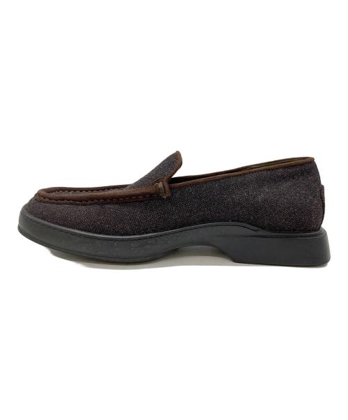 TOD'S（トッズ）TOD'S (トッズ) ゴンミーニ ローファー ブラウン サイズ:5の古着・服飾アイテム