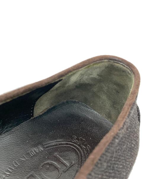 TOD'S（トッズ）TOD'S (トッズ) ゴンミーニ ローファー ブラウン サイズ:5の古着・服飾アイテム