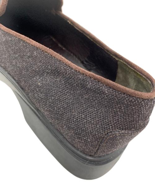 TOD'S（トッズ）TOD'S (トッズ) ゴンミーニ ローファー ブラウン サイズ:5の古着・服飾アイテム
