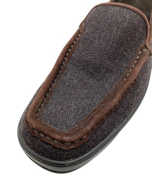 TOD'S（トッズ）TOD'S (トッズ) ゴンミーニ ローファー ブラウン サイズ:5の古着・服飾アイテム