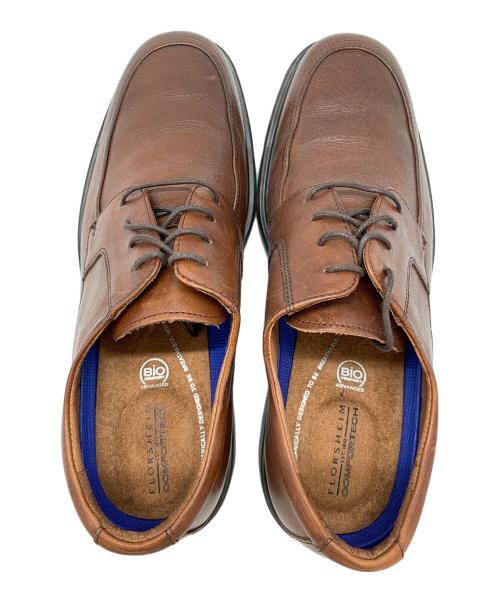 Florsheim（フローシャイム）Florsheim (フローシャイム) Uチップシューズ ブラウン サイズ:9の古着・服飾アイテム