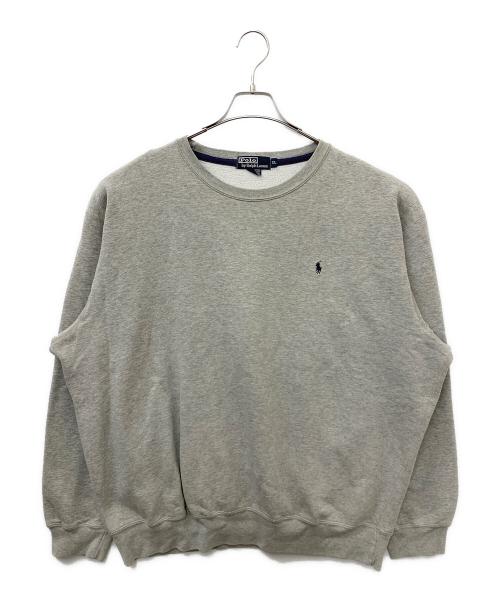 POLO RALPH LAUREN（ポロ・ラルフローレン）POLO RALPH LAUREN (ポロ・ラルフローレン) スウェット グレー サイズ:XLの古着・服飾アイテム