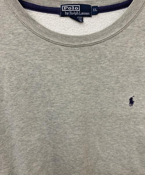 POLO RALPH LAUREN（ポロ・ラルフローレン）POLO RALPH LAUREN (ポロ・ラルフローレン) スウェット グレー サイズ:XLの古着・服飾アイテム