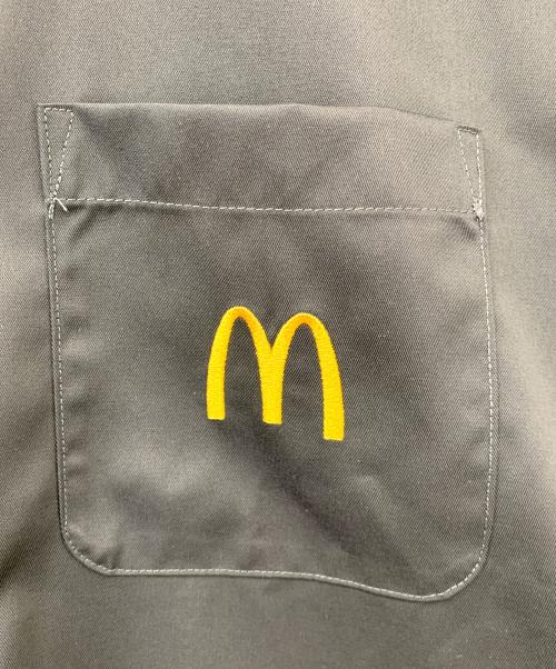 graniph（グラニフ）graniph (グラニフ) マクドナルド (マクドナルド) What's in the Burger ルーズフィット半袖シャツ ブラック サイズ:XLの古着・服飾アイテム