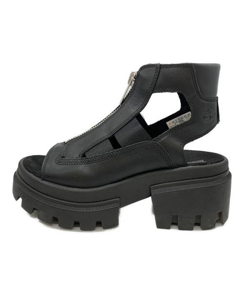Timberland（ティンバーランド）Timberland (ティンバーランド) グラディエーターサンダル ブラック サイズ:24.5の古着・服飾アイテム