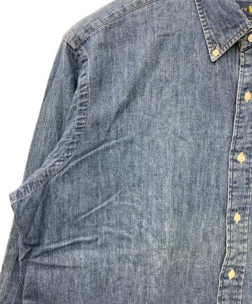 RALPH LAUREN（ラルフローレン）RALPH LAUREN (ラルフローレン) デニムシャツ インディゴ サイズ:XXLの古着・服飾アイテム