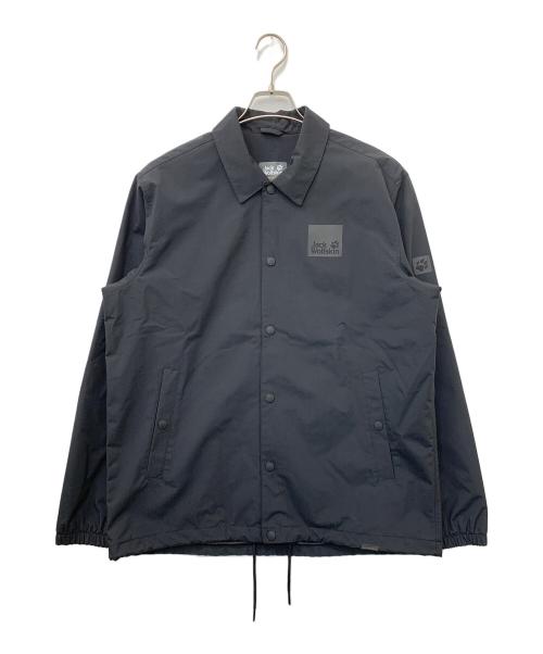 Jack Wolfskin（ジャック ウルフスキン）Jack Wolfskin (ジャック ウルフスキン) コーチジャケット ブラック サイズ:XLの古着・服飾アイテム