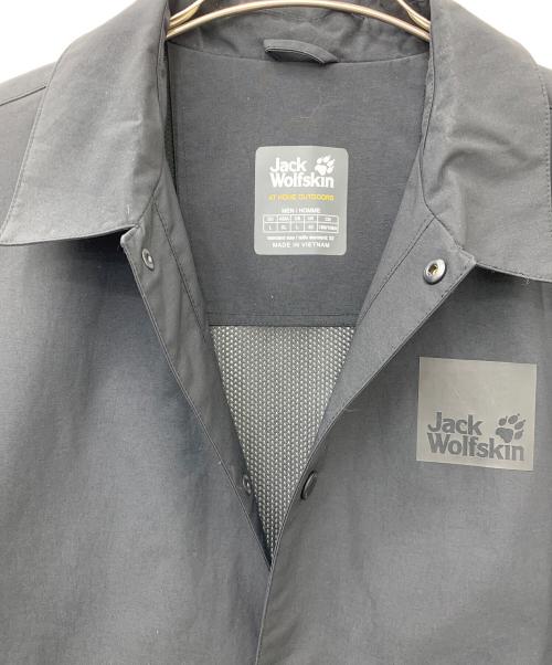 Jack Wolfskin（ジャック ウルフスキン）Jack Wolfskin (ジャック ウルフスキン) コーチジャケット ブラック サイズ:XLの古着・服飾アイテム