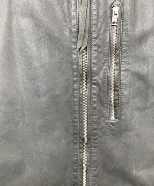 ALL SAINTS（オールセインツ）ALL SAINTS (オールセインツ) KINO LEATHER BOMBER ブラック サイズ:Lの古着・服飾アイテム