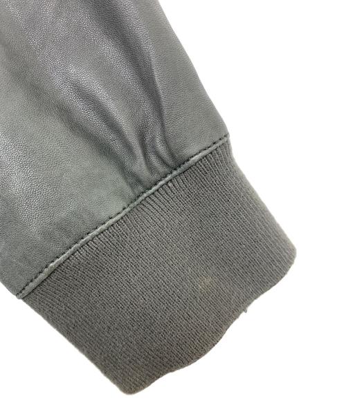 ALL SAINTS（オールセインツ）ALL SAINTS (オールセインツ) KINO LEATHER BOMBER ブラック サイズ:Lの古着・服飾アイテム