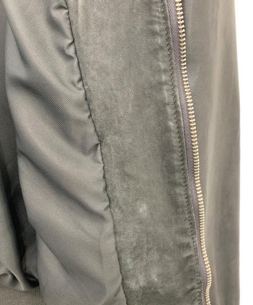 ALL SAINTS（オールセインツ）ALL SAINTS (オールセインツ) KINO LEATHER BOMBER ブラック サイズ:Lの古着・服飾アイテム