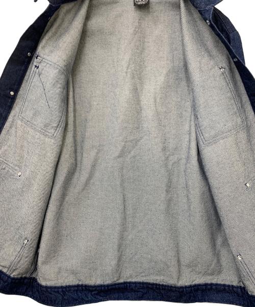 PRSN BLU（プリズンブルース）PRSN BLU (プリズンブルース) 610 Denim Yard Coat インディゴ サイズ:2の古着・服飾アイテム