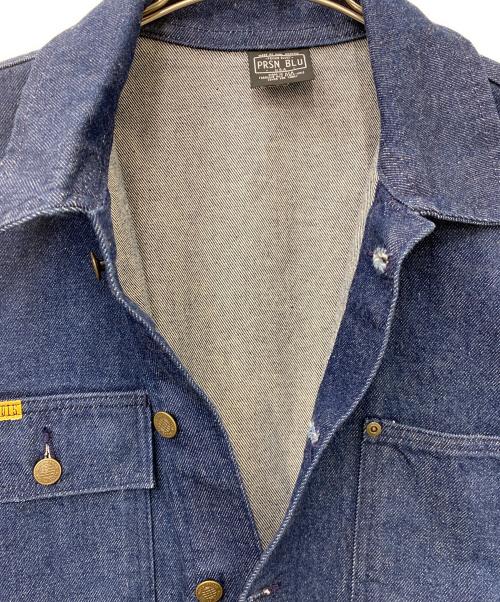 PRSN BLU（プリズンブルース）PRSN BLU (プリズンブルース) 610 Denim Yard Coat インディゴ サイズ:2の古着・服飾アイテム