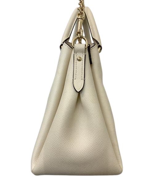 COACH（コーチ）COACH (コーチ) キャリーオール2WAYバッグ ホワイトの古着・服飾アイテム