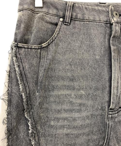 jent louis（ジェントルイス）Jent Louis (ジェントルイス) ブーツカットデニムパンツ グレー サイズ:Mの古着・服飾アイテム