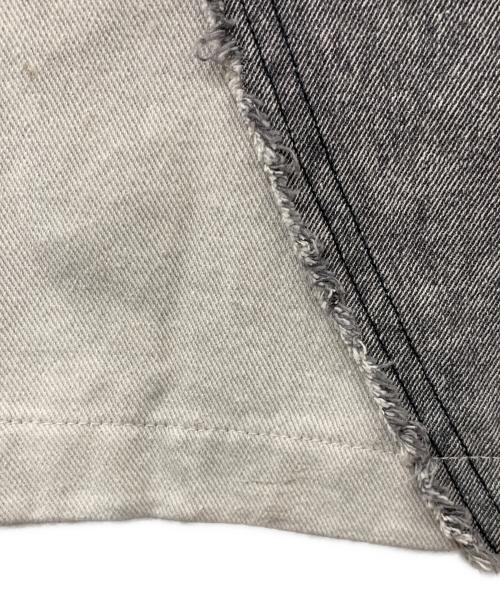 jent louis（ジェントルイス）Jent Louis (ジェントルイス) ブーツカットデニムパンツ グレー サイズ:Mの古着・服飾アイテム