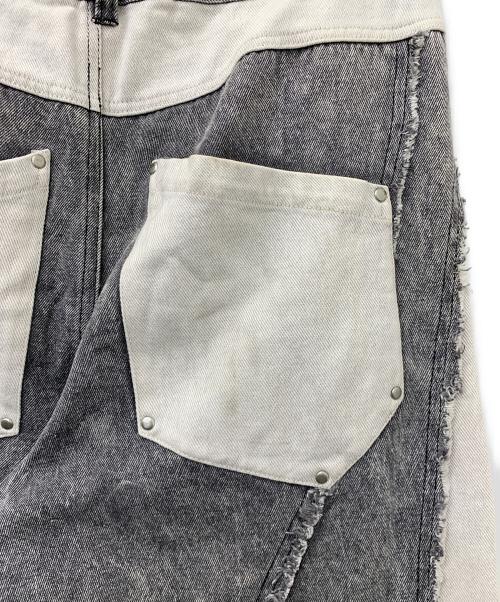 jent louis（ジェントルイス）Jent Louis (ジェントルイス) ブーツカットデニムパンツ グレー サイズ:Mの古着・服飾アイテム