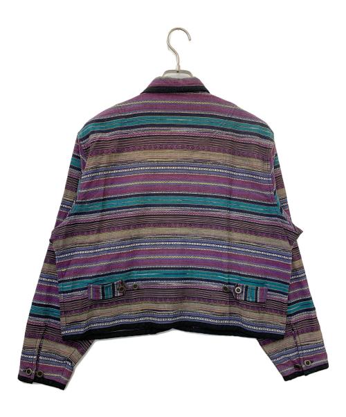 L.L.Bean（エルエルビーン）L.L.Bean (エルエルビーン) 薄手カーディガン パープル サイズ:Lの古着・服飾アイテム