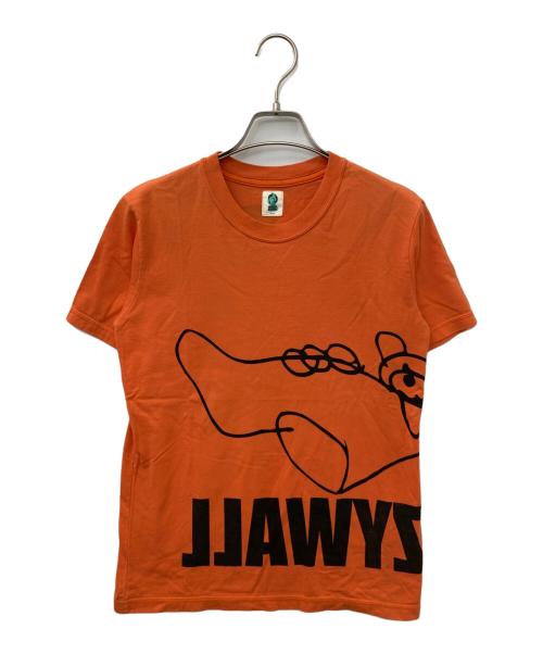 UNDERCOVER（アンダーカバー）UNDERCOVER (アンダーカバー) Lazy Wall Tee オレンジ サイズ:Mの古着・服飾アイテム