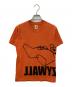UNDERCOVER (アンダーカバー) Lazy Wall Tee オレンジ サイズ:M：8000円