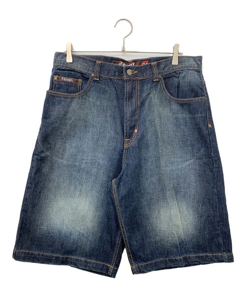 TRIBAL（トライバル）TRIBAL (トライバル) デニムハーフパンツ インディゴ サイズ:34の古着・服飾アイテム