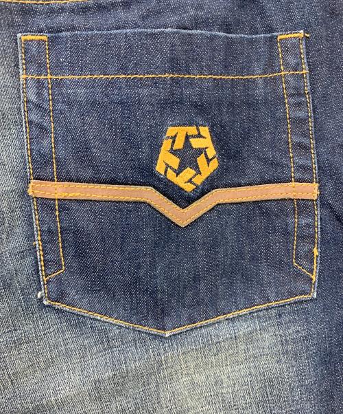 TRIBAL（トライバル）TRIBAL (トライバル) デニムハーフパンツ インディゴ サイズ:34の古着・服飾アイテム
