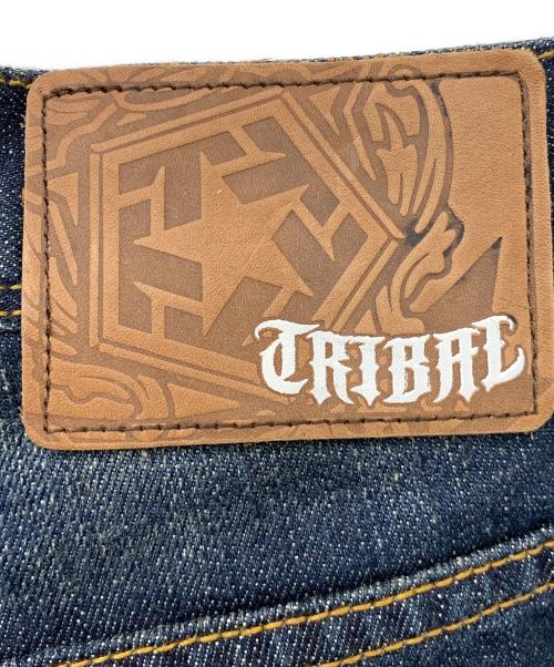 TRIBAL（トライバル）TRIBAL (トライバル) デニムハーフパンツ インディゴ サイズ:34の古着・服飾アイテム