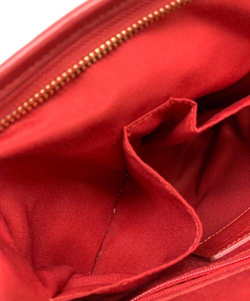 COACH（コーチ）COACH (コーチ) ショルダーバッグ ブラウン×レッドの古着・服飾アイテム
