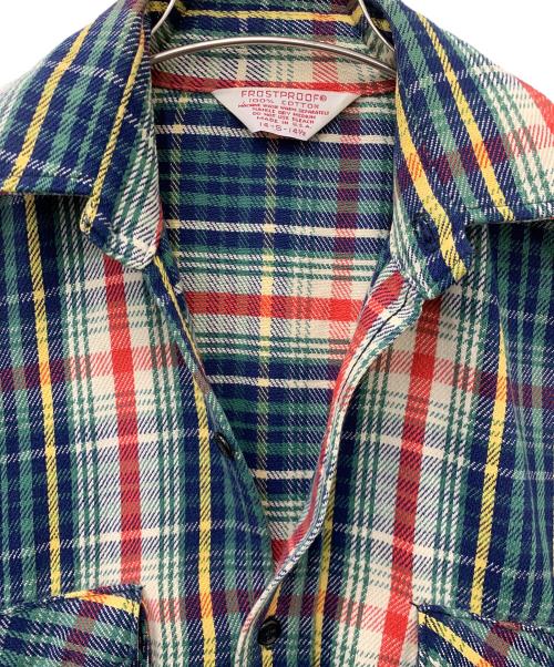 FROSTPROOF（フロントプルーフ）FROSTPROOF (フロントプルーフ) 長袖シャツ マルチカラー サイズ:Sの古着・服飾アイテム