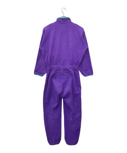 HELLY HANSEN（ヘリーハンセン）HELLY HANSEN (ヘリーハンセン) フリースジャンプスーツ パープル サイズ:Lの古着・服飾アイテム