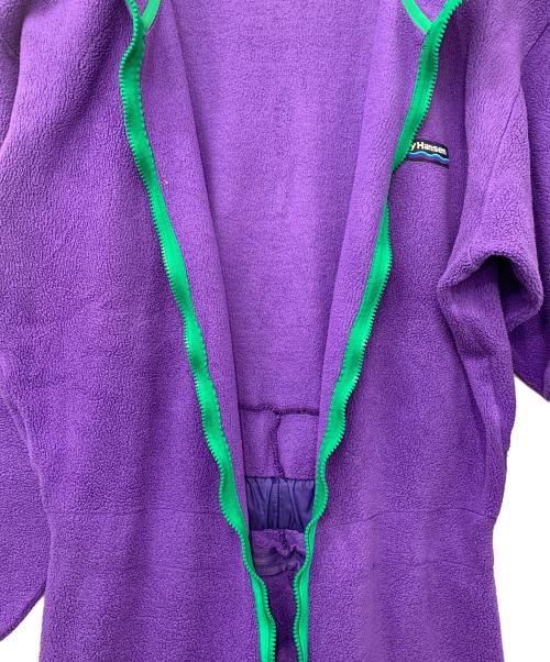 HELLY HANSEN（ヘリーハンセン）HELLY HANSEN (ヘリーハンセン) フリースジャンプスーツ パープル サイズ:Lの古着・服飾アイテム