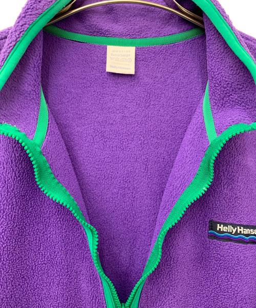 HELLY HANSEN（ヘリーハンセン）HELLY HANSEN (ヘリーハンセン) フリースジャンプスーツ パープル サイズ:Lの古着・服飾アイテム