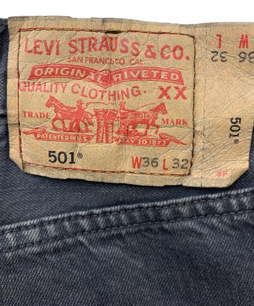 LEVI'S（リーバイス）LEVI'S (リーバイス) デニムパンツ ブラック サイズ:W36×L32の古着・服飾アイテム