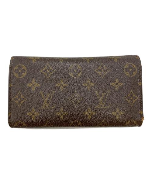 LOUIS VUITTON（ルイ ヴィトン）LOUIS VUITTON (ルイ ヴィトン) モノグラム ポルトトレゾール ブラウンの古着・服飾アイテム