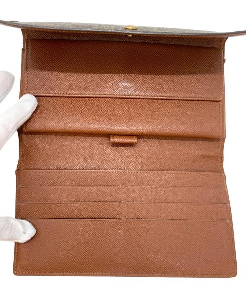 LOUIS VUITTON（ルイ ヴィトン）LOUIS VUITTON (ルイ ヴィトン) モノグラム ポルトトレゾール ブラウンの古着・服飾アイテム