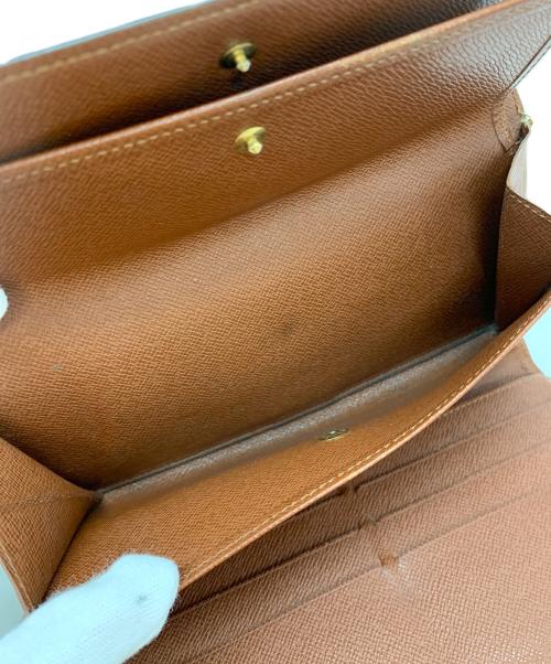 LOUIS VUITTON（ルイ ヴィトン）LOUIS VUITTON (ルイ ヴィトン) モノグラム ポルトトレゾール ブラウンの古着・服飾アイテム