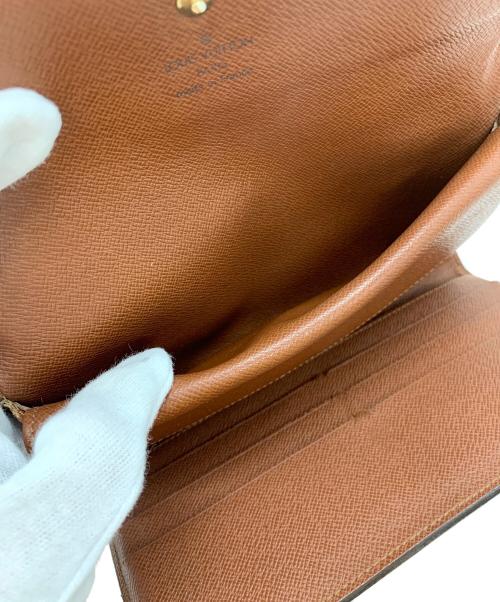LOUIS VUITTON（ルイ ヴィトン）LOUIS VUITTON (ルイ ヴィトン) モノグラム ポルトトレゾール ブラウンの古着・服飾アイテム
