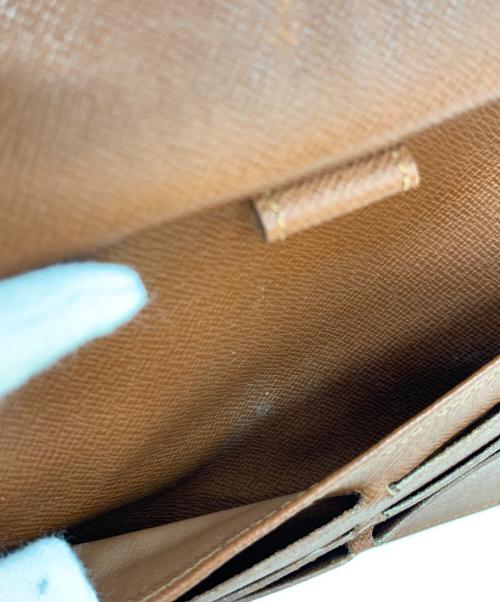 LOUIS VUITTON（ルイ ヴィトン）LOUIS VUITTON (ルイ ヴィトン) モノグラム ポルトトレゾール ブラウンの古着・服飾アイテム