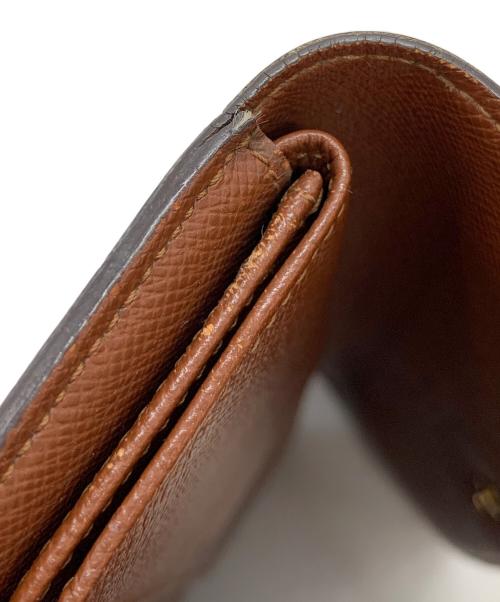 LOUIS VUITTON（ルイ ヴィトン）LOUIS VUITTON (ルイ ヴィトン) モノグラム ポルトトレゾール ブラウンの古着・服飾アイテム