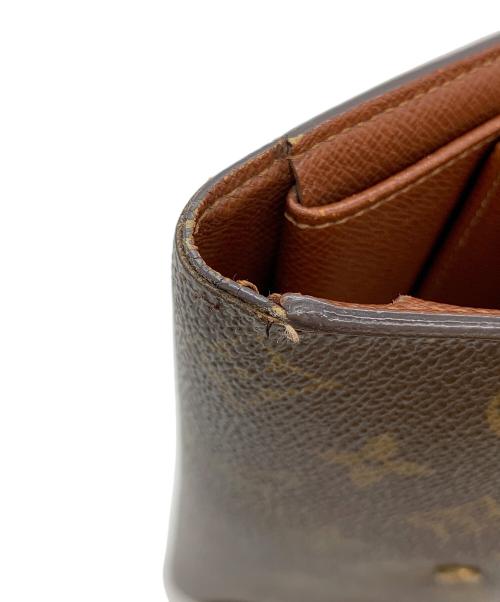 LOUIS VUITTON（ルイ ヴィトン）LOUIS VUITTON (ルイ ヴィトン) モノグラム ポルトトレゾール ブラウンの古着・服飾アイテム