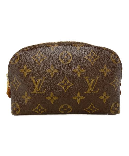 LOUIS VUITTON（ルイ ヴィトン）LOUIS VUITTON (ルイ ヴィトン) コスメポーチ ブラウンの古着・服飾アイテム