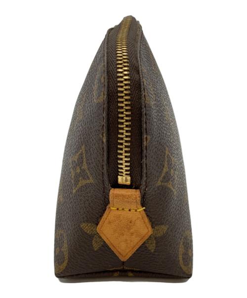 LOUIS VUITTON（ルイ ヴィトン）LOUIS VUITTON (ルイ ヴィトン) コスメポーチ ブラウンの古着・服飾アイテム