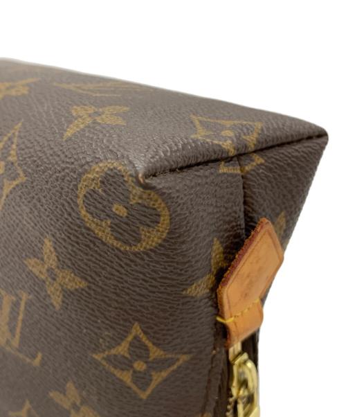LOUIS VUITTON（ルイ ヴィトン）LOUIS VUITTON (ルイ ヴィトン) コスメポーチ ブラウンの古着・服飾アイテム