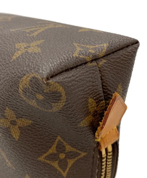 LOUIS VUITTON（ルイ ヴィトン）LOUIS VUITTON (ルイ ヴィトン) コスメポーチ ブラウンの古着・服飾アイテム