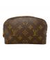 LOUIS VUITTON（ルイ ヴィトン）の古着「コスメポーチ」｜ブラウン