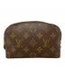 LOUIS VUITTON (ルイ ヴィトン) コスメポーチ ブラウン：15000円