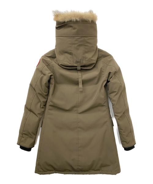 CANADA GOOSE（カナダグース）CANADA GOOSE (カナダグース) BRONTE PARKA グリーン サイズ:XSの古着・服飾アイテム
