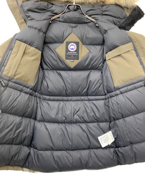 CANADA GOOSE（カナダグース）CANADA GOOSE (カナダグース) BRONTE PARKA グリーン サイズ:XSの古着・服飾アイテム