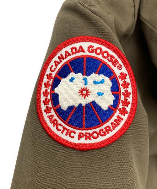 CANADA GOOSE（カナダグース）CANADA GOOSE (カナダグース) BRONTE PARKA グリーン サイズ:XSの古着・服飾アイテム